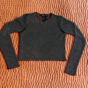 Sequin Mesh - Going Out Top